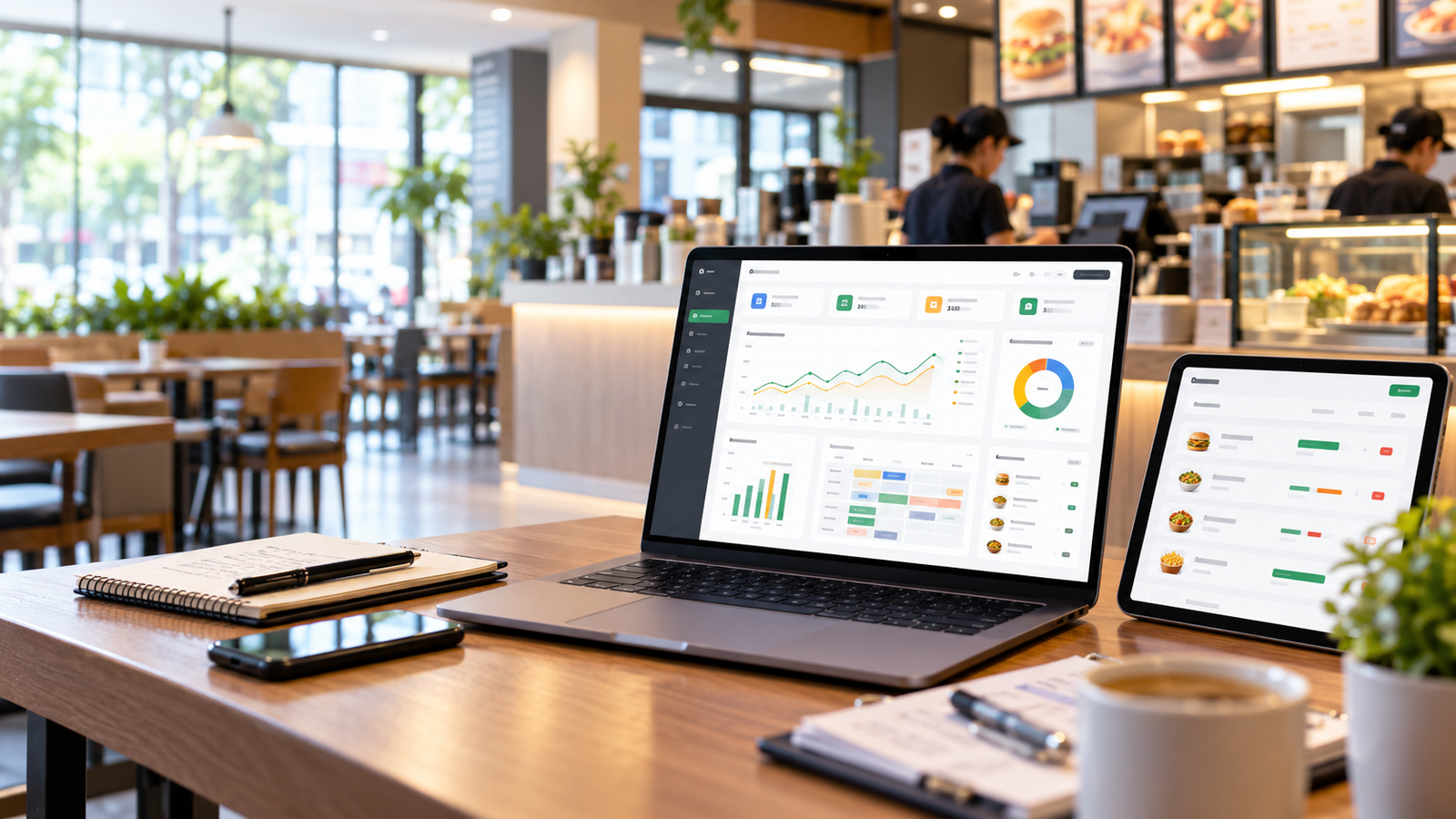 BranchBite ERP restaurant operations dashboard